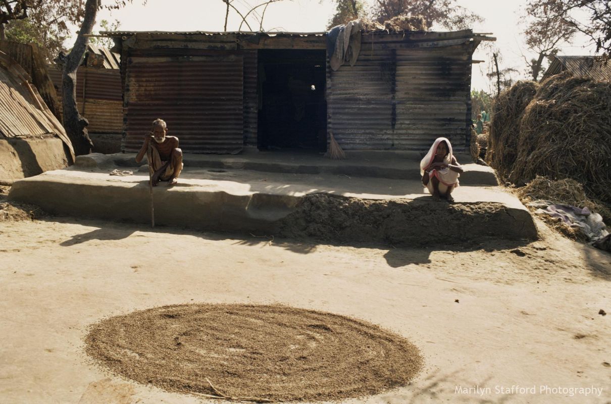 Hindu villagers, Gopalganj District, 1972.
