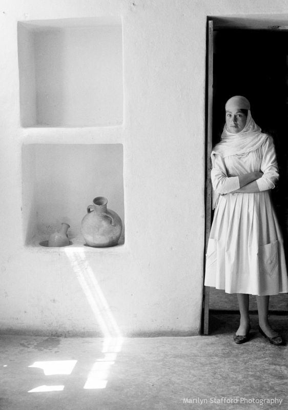 Bride’s wedding guest, Bekka Valley, 1960.