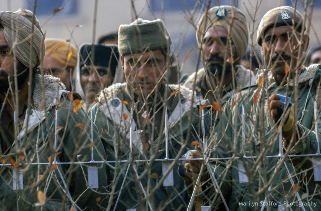 Indian Soldiers during the Indo-Pakistani War, 1971.