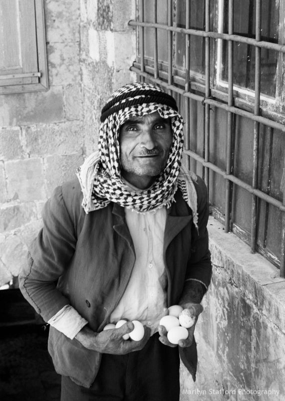 Mountain hospitality, Moukhtara, 1960.